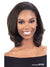 Model Model Miss Divine Human Hair Blend DrawString Full Cap Half Wig- MORGAN