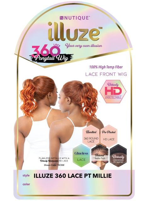 Nutique Illuze 360 Ponytail Lace Wig - PT MILLIE