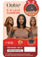 Outre 100% Human Hair Blend 5"x5" Glueless Lace Closure Wig - HHB-NATURAL YAKI 14"