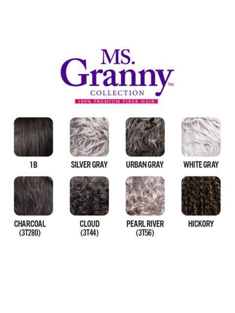 SALE! Femi Collection MS. Granny Collection 100% Premium fiber LUPITA Wig