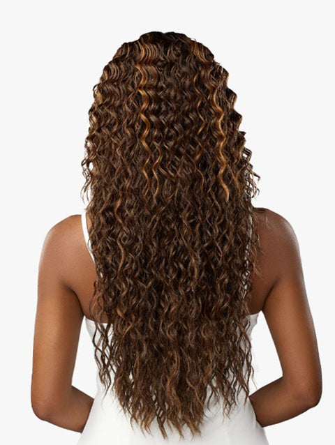 Sensationnel Butta Lace Human Hair Blend HD Lace Front Wig - WATER DEEP 28"