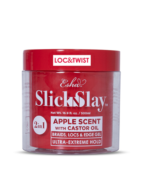 Slick N Slay Loc & Twist + Edge Gel (Apple Scent)