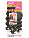 Janet Collection Melt 100% Virgin Human Hair NATURAL BODY Weave 3pcs + 4x5 HD Closure