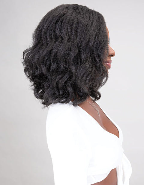 Janet Collection Synthetic Natural Me Deep Part Lace Wig - JODE