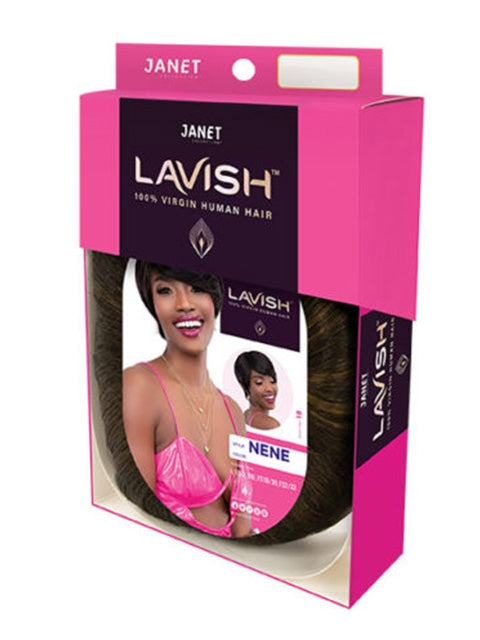 Janet Collection Lavish 100% Virgin Human Hair Wig - NENE