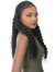 It's A Wig HD Transparent CORNROW BRAID WATER WAVE Lace Front Wig
