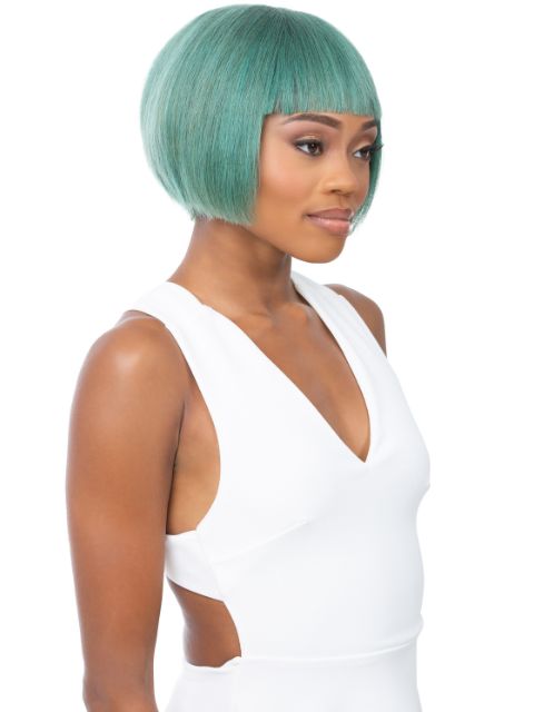 It's a Wig 100% Human Hair Full Wig - HH BOB W/BANG 8"