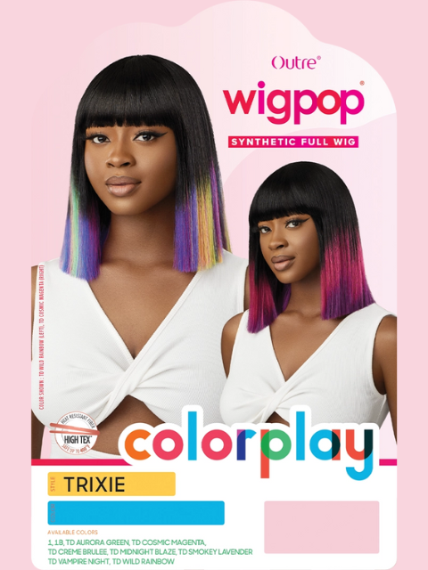 Outre Wigpop Premium Synthetic Full Wig - TRIXIE