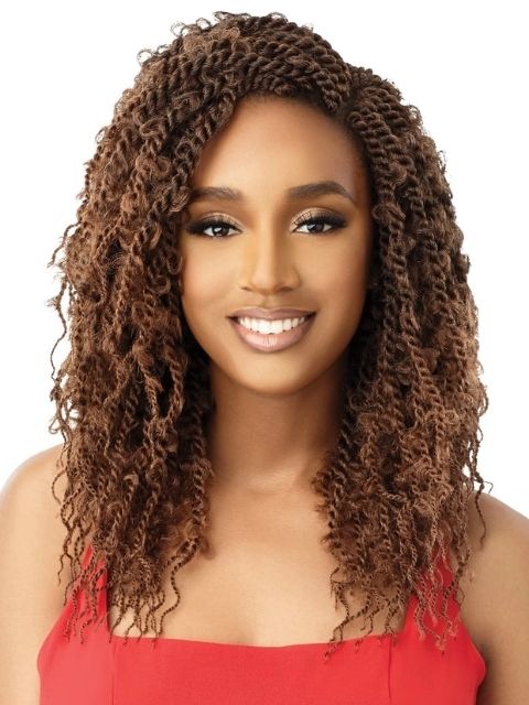 [VALUE PACK]  Outre X-Pression Twisted Up 2X BUTTERFLY JUNGLE SENEGAL TWIST 12" 10packs
