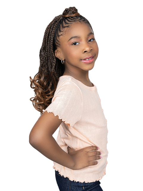Janet Collection Nala Tress TEENY 3X PRE-STRETCHED FRENCH CURL Braid 32"