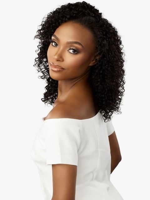 Sensationnel Imported 100% Virgin Human Hair BOHEMIAN 16" Half Wig