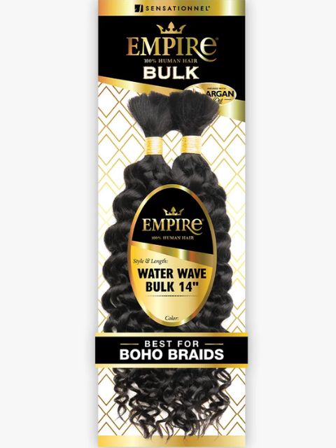 Sensationnel Empire 100% Human Hair WATER WAVE Bulk 14"