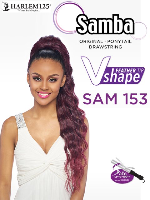 Harlem 125 Ponytail V-Shape Drawstring - Samba 153