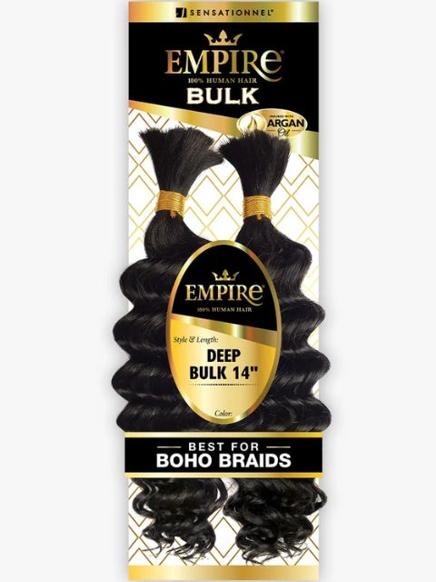 Sensationnel Empire 100% Human Hair DEEP BULK Braid