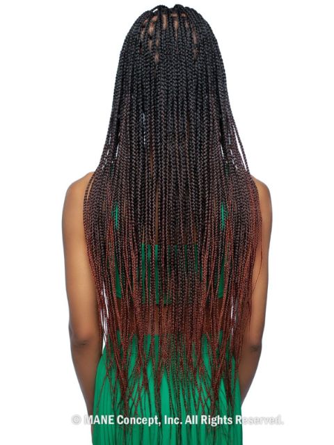 Mane Concept HD Inspire Braid Lace Wig - RCHB214- WHOLE LACE SQUARE FEED IN BRAID 28"