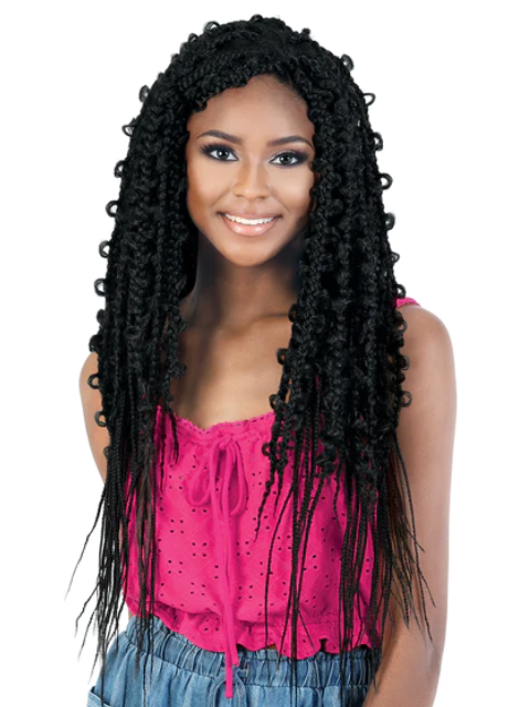 Motown Tress 2X BUTTERFLY JUNGLE BOX Crochet Braid 24" (C.2BJBOX24)