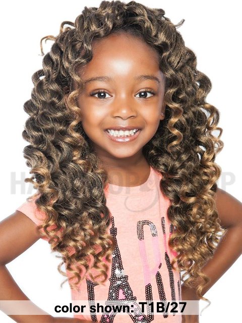 Mane Concept Afri Naptural Kids FINGER WAVE Crochet  Braid KC05