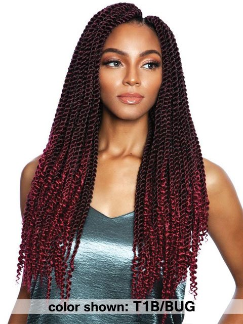 Mane Concept Afri Naptural 3X COILY ENDS SENEGAL TWIST Braid 18 SB308