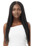 Outre Pre-Braided 13x4 Glueless HD Lace Frontal Wig - KNOTLESS SQUARE PART BRAIDS 26"