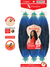 [VALUE PACK]Outre X-Pression Twisted Up 3X SPRINGY AFRO TWIST Crochet Braid 16"- 10pcs