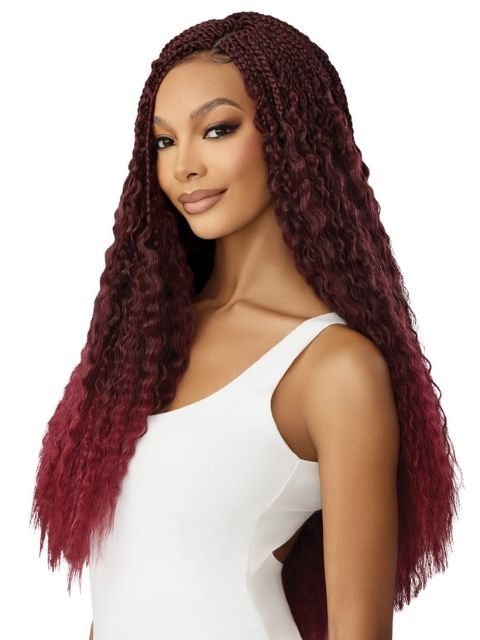 [VALUE PACK] Outre X-Pression Twisted Up Crochet Braid (Pre-loop) 3X WET & WAVY VIBE BOX BRAID 24"-10pcs