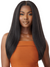 Outre 100% Human Hair Blend 5"x5" Glueless Lace Closure Wig - HHB-KINKY STRAIGHT 24"