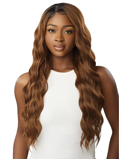 Outre Batik Premium Multi Blend ATTENTION WAVE 20" 22" 24" + 4x4 HD Lace Closure
