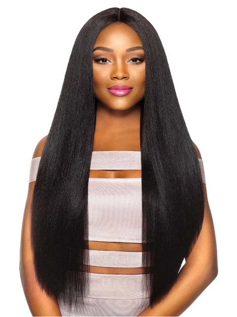 Outre Premium Purple Pack Brazilian Boutique Weave - VIRGIN VOLUME PRESSED 18" 20" 22" + Closure