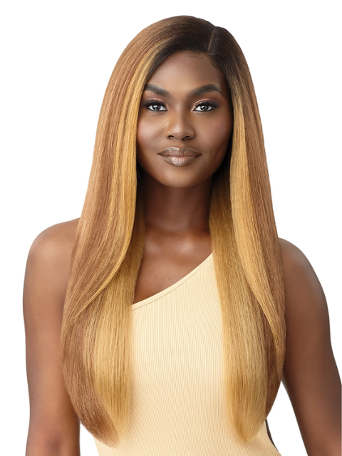 Outre Premium Synthetic HD Lace Front Wig - NATURAL YAKI 26