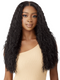 Outre 100% Human Hair Blend 5"x5" Glueless Lace Closure Wig - HHB-PERUVIAN WATER WAVE 24"