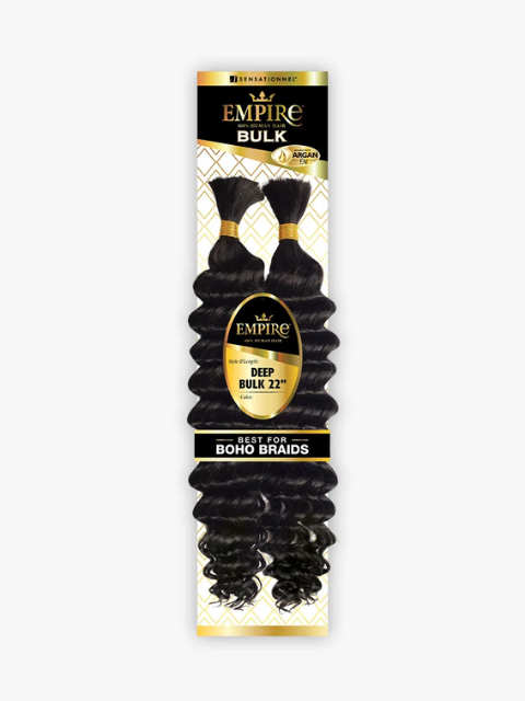 Sensationnel Empire 100% Human Hair DEEP BULK Braid