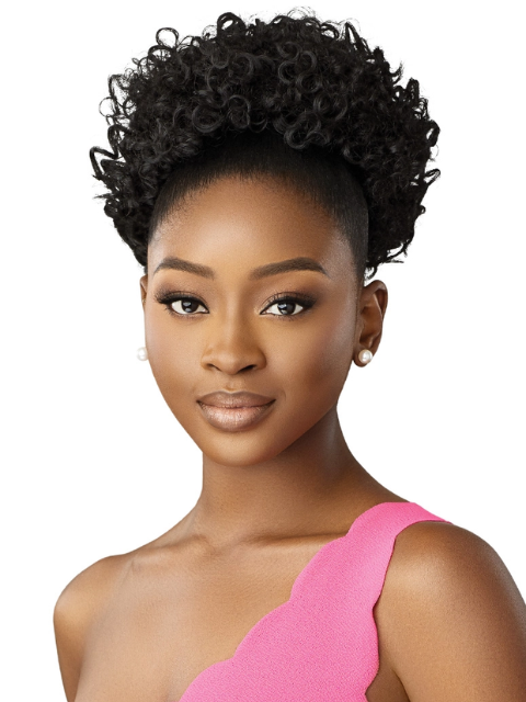 Outre Pretty Quick Pony Ponytail - CURLY PUFF