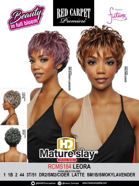 Mane Concept Red Carpet HD MatureSlay Full Wig - RCMS184 LEORA