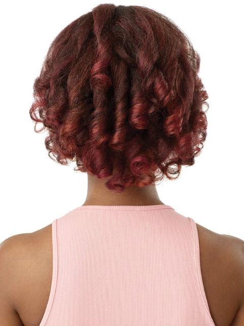 Outre Pretty Quick-Pony Drawstring Ponytail - KINKY CURLY 12"