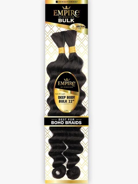 Sensationnel Empire 100% Human Hair DEEP BULK Braid