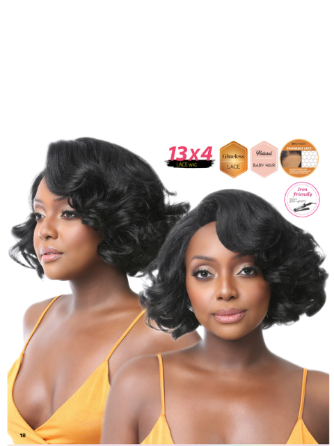 Nutique Illuze HD Glueless Lace 13x4 Flip-Up ROSSY Lace Front Wig
