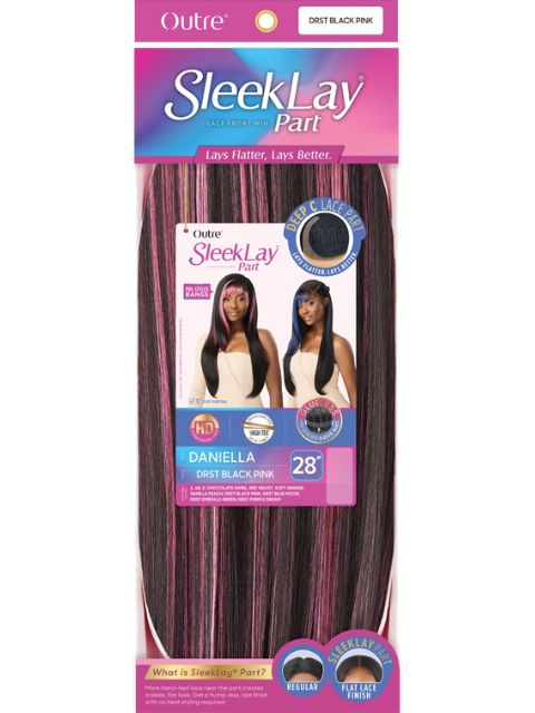 Outre SleekLay Part HD Transparent Deep C Part Lace Front Wig - DANIELLA