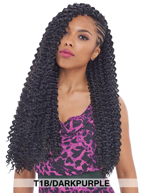 Harlem 125 Kima 3X WATER WAVE Crochet Braid 22 KWA22