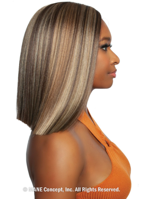 Mane Concept Brown Sugar HD Blunt Cut Lace Front Wig - BSHC234 STRAIGHT CUT 02