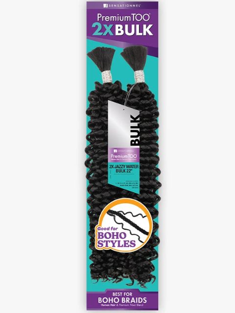 Sensationnel Premium Too Human Blend Braid 2X JAZZY WATER BULK 22"