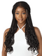 Outre Pre-Braided 4x4 Glueless Lace Front Wig - MIDDLE PART FRENCH CURL BOX BRAIDS 26"