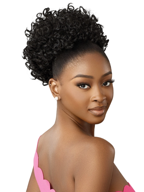 Outre Pretty Quick Pony Ponytail - CURLY PUFF