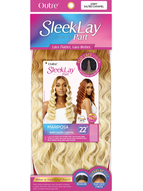 Outre Sleek Lay HD Swiss Lace Front Wig - MARIPOSA