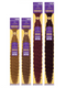 Outre Premium Purple Pack Brazilian PRE-STRETCHED DOMINICAN CURL Bulk