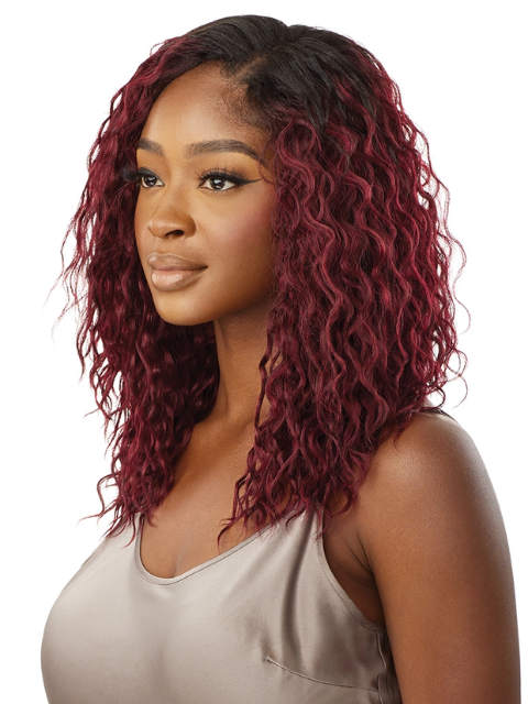 Outre Premium Purple Pack Long Series Weave - BRAZILIAN DEEP WAVE 12"