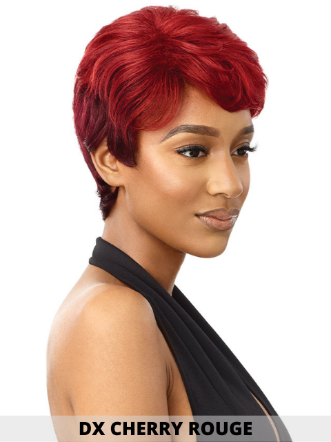 Outre Fab N Fly Color Queen Human Hair Full Wig - BEVERLY