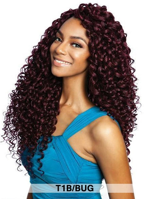 Mane Concept Afri Naptural 3X Pre-Stretched PARADISE CURL Braid 18 CBE303
