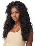 Outre 100% Human Hair Blend 5"x5" Glueless Lace Closure Wig - HHB-MALAYSIAN DEEP 26