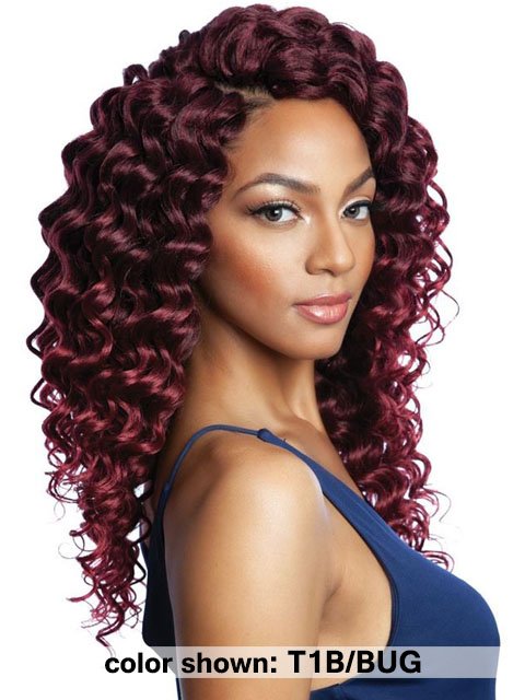 Mane Concept Afri Naptural Faux Remi CB 3X ARUBA CURL Braid 14 CB3P14