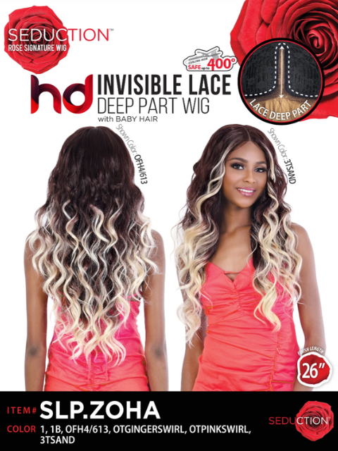 Seduction Rose Signature HD Lace Deep Part Wig - SLP.ZOHA